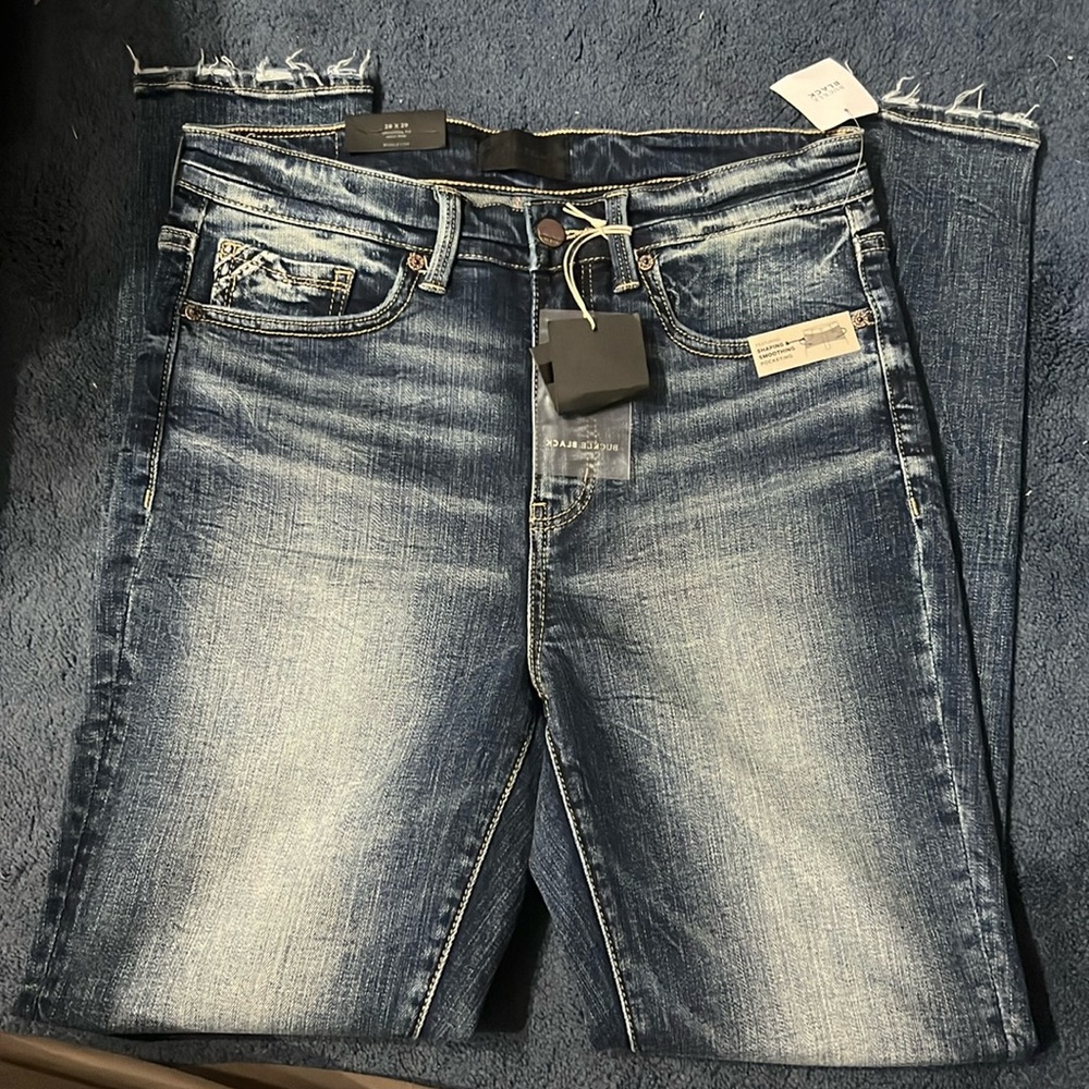 Buckle Black Jeans